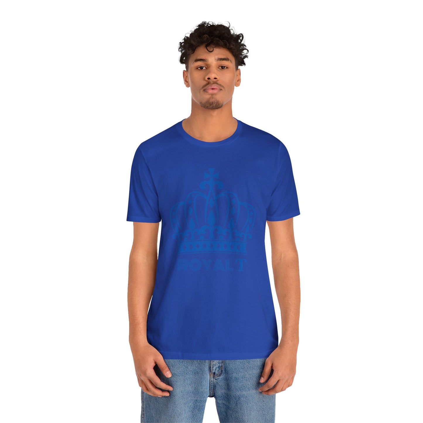 True Blue - Unisex Jersey Short Sleeve T Shirt - True Blue Royal T