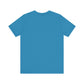 Aqua Blue - Unisex Jersey Short Sleeve T Shirt - Aqua Blue Royal T