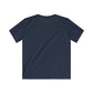 Navy Blue - Childrens Unisex Softstyle T Shirt - Navy Blue Royal T