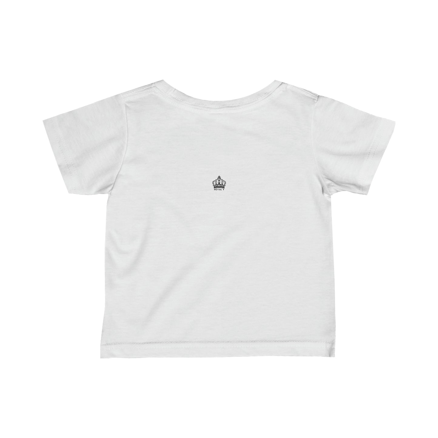 Babies Fine Jersey Tee- Lilac Royal T Logo