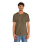 Unisex Jersey Short Sleeve Heather Olive T Shirt