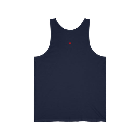 Navy Blue Jersey Tank Top - Unisex