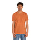 Burnt Orange - Unisex Jersey Short Sleeve T Shirt - Orange Royal T