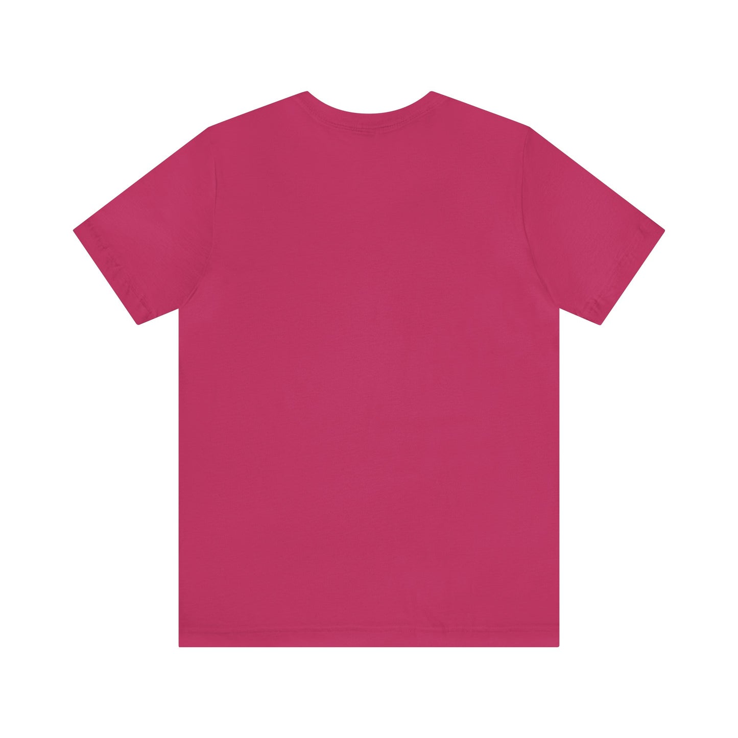 Unisex Jersey Short Sleeve Berry Pink T Shirt