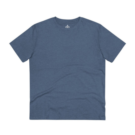 Dark Heather Blue - Organic Creator T-shirt - Unisex