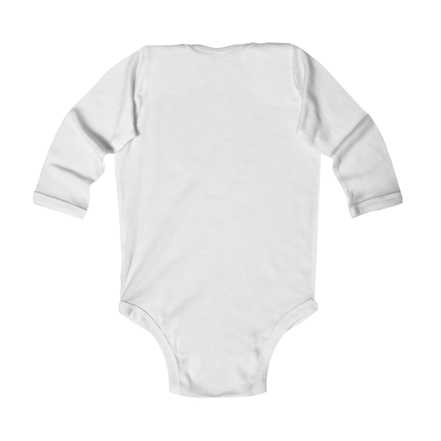 Babies Long Sleeve Bodysuit - Light Blue Royal T