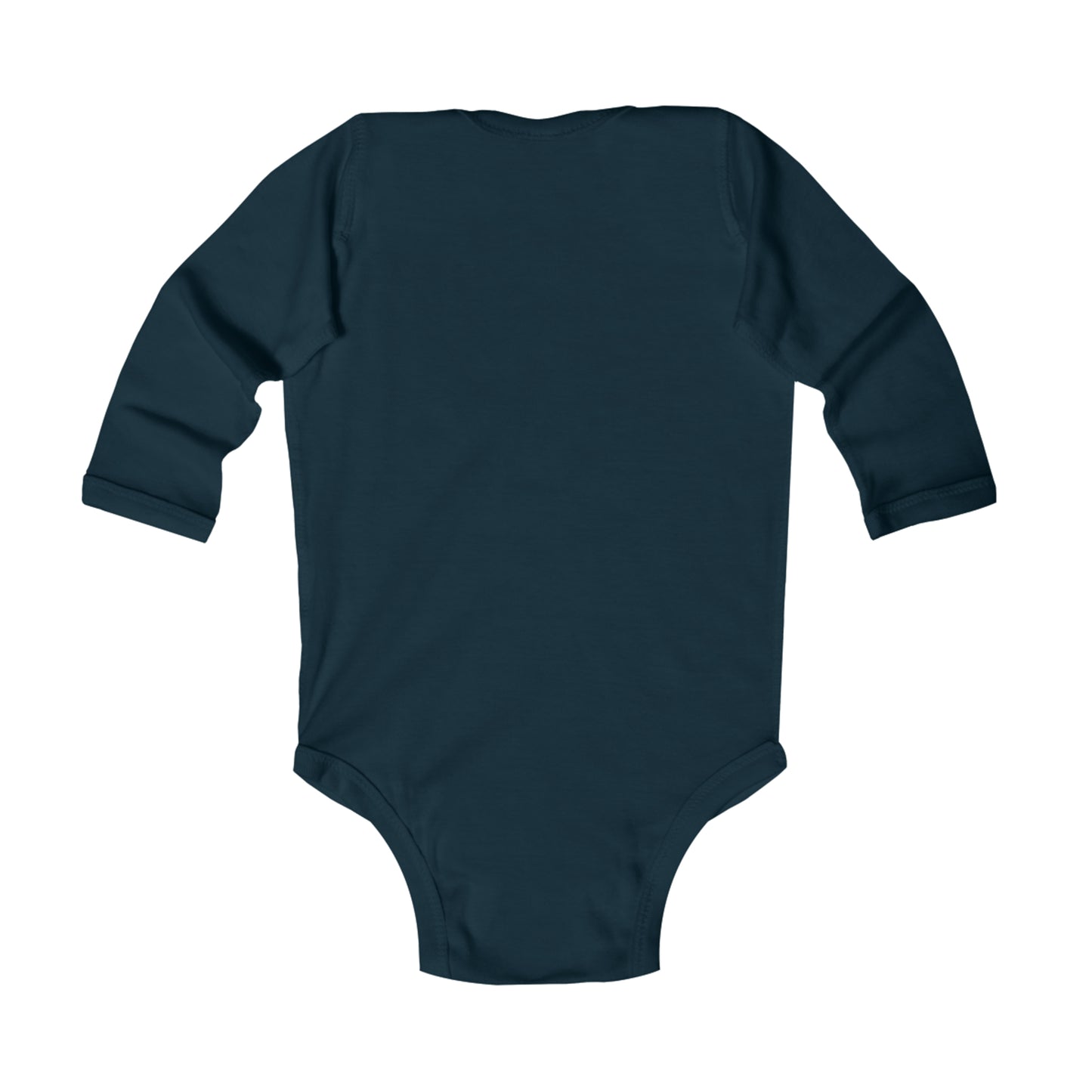 Babies Long Sleeve Bodysuit - Light Blue Royal T