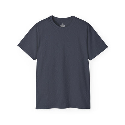 Heather Navy Unisex Ultra Cotton Tee