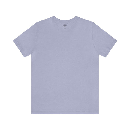 Unisex Jersey Short Sleeve Heather Blue T Shirt