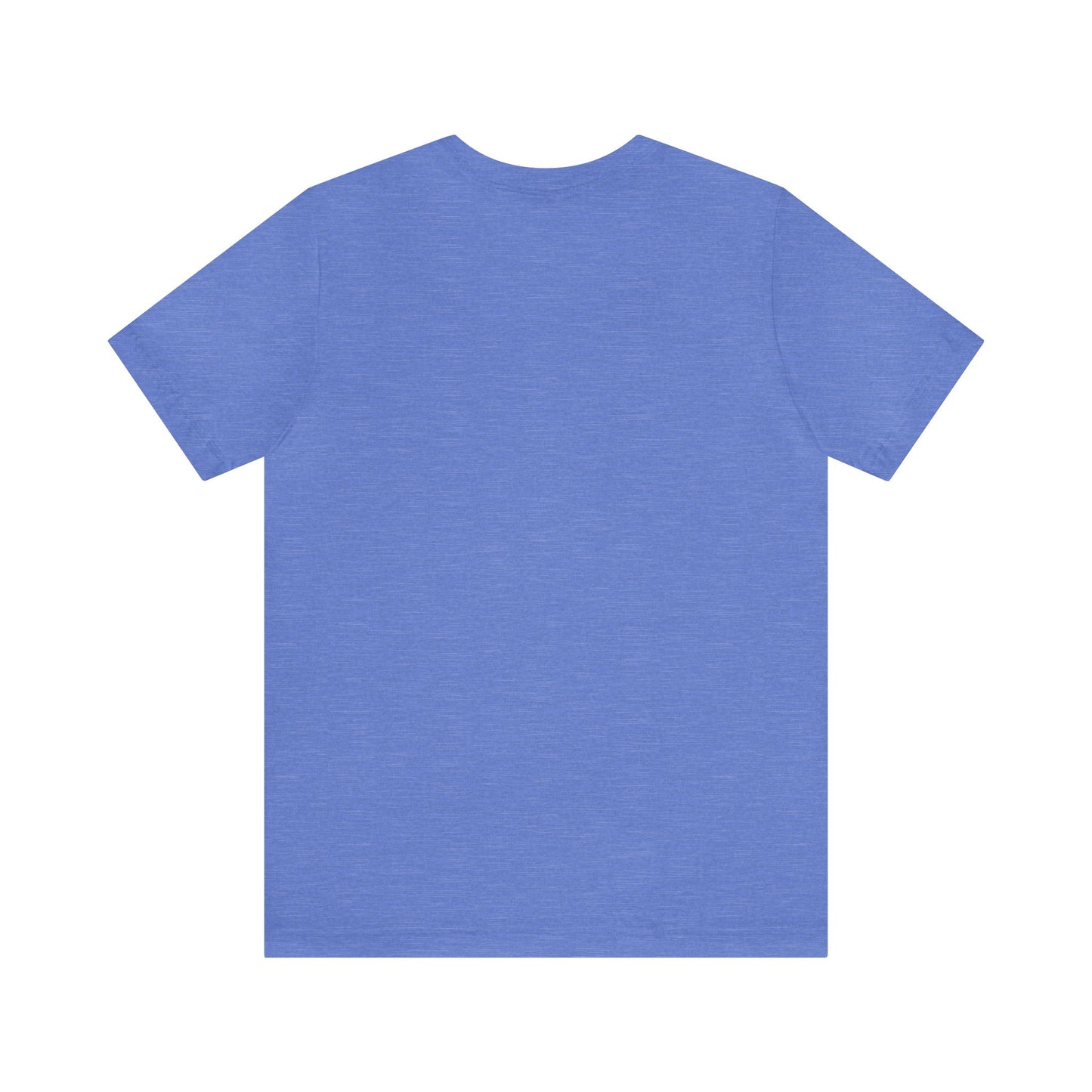 Unisex Jersey Short Sleeve Heather Columbia Blue T Shirt