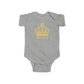 Babies Fine Jersey Bodysuit - Yellow Royal T