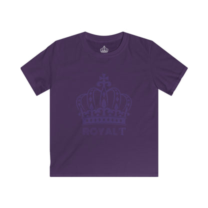 Purple - Childrens Unisex Softstyle T Shirt - Purple Royal T