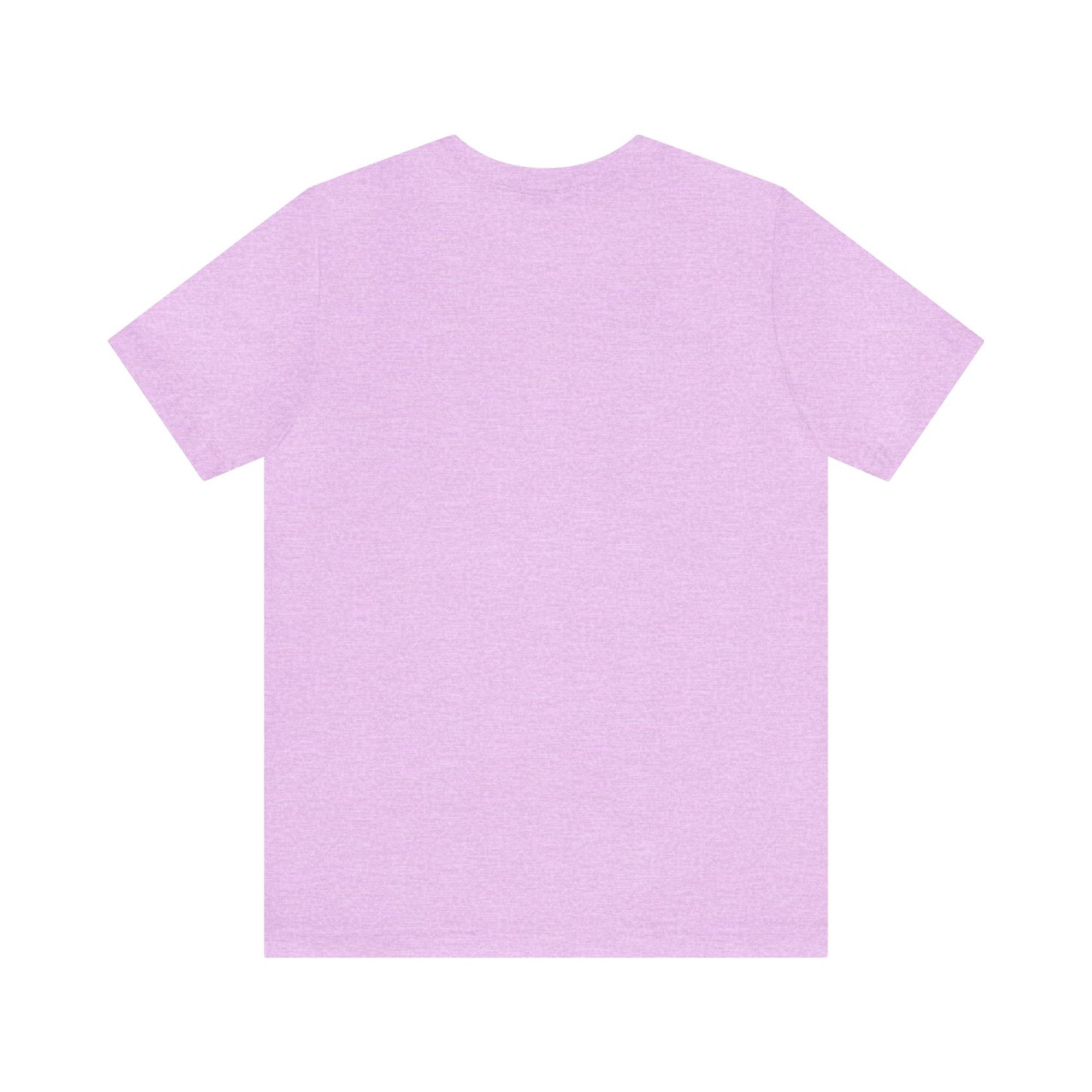 Unisex Jersey Short Sleeve Heather Prism Lilac T Shirt