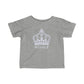 Babies Fine Jersey Tee- Lilac Royal T Logo