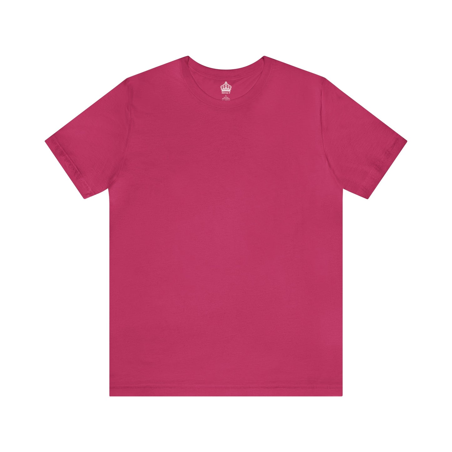 Unisex Jersey Short Sleeve Berry Pink T Shirt