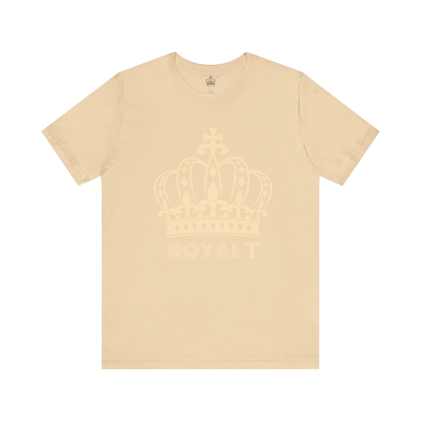 Soft Cream - Unisex Jersey Short Sleeve T Shirt - Cream Royal T