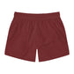 Swim Trunks - Red Leather