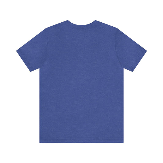 Unisex Jersey Short Sleeve Heather True Royal Blue T Shirt