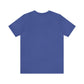 Unisex Jersey Short Sleeve Heather True Royal Blue T Shirt