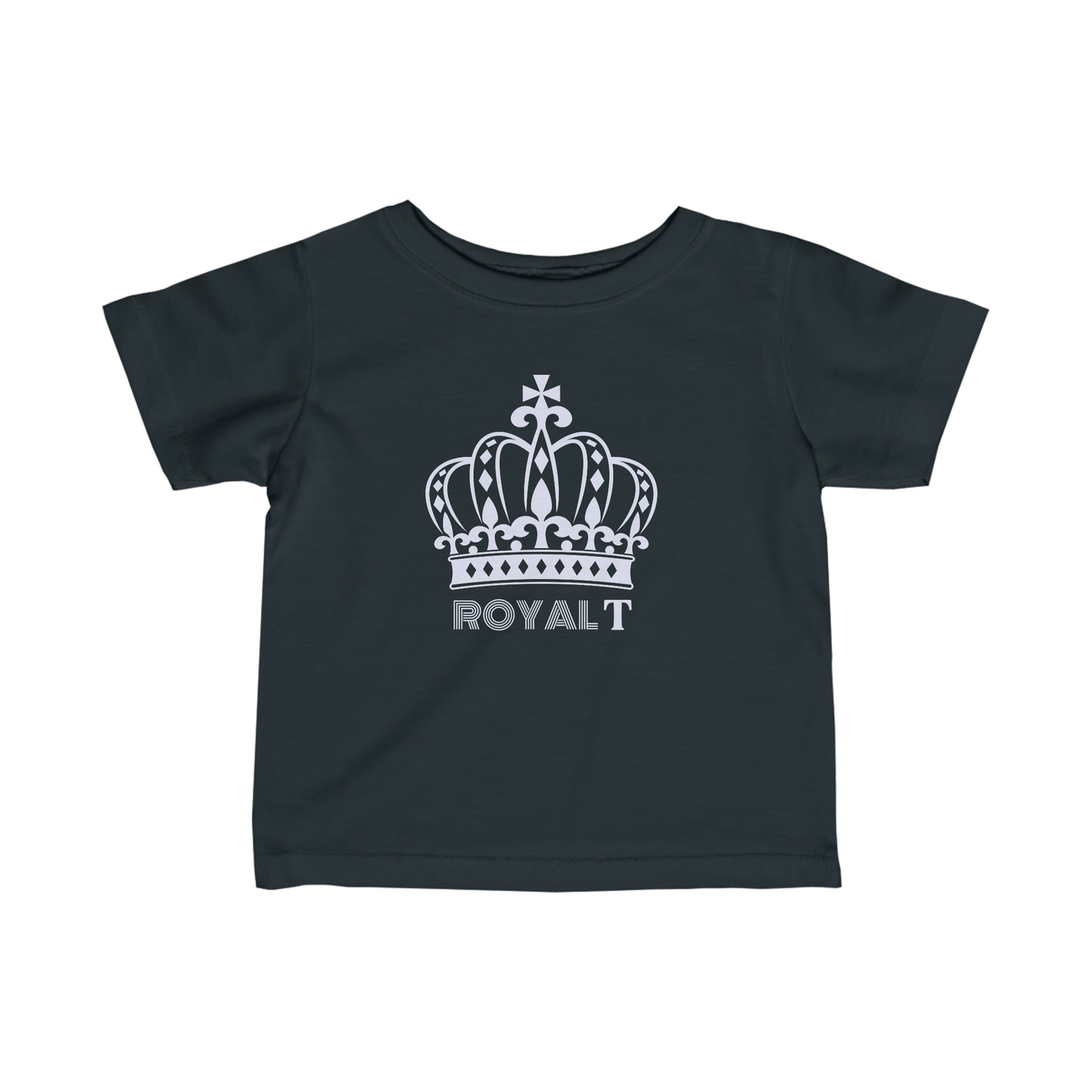 Babies Fine Jersey Tee- Lilac Royal T Logo