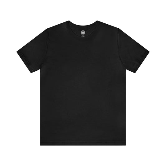 Unisex Jersey Short Sleeve Black T Shirt