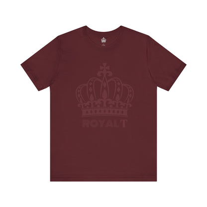 Maroon - Unisex Jersey Short Sleeve T Shirt - Burgundy Royal T