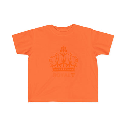 Orange - Toddler's Fine Jersey Tee - Orange Royal T