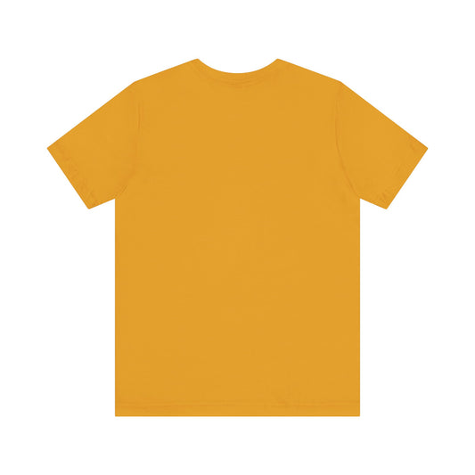 Mustard - Unisex Jersey Short Sleeve T Shirt - Golden Yellow Royal T