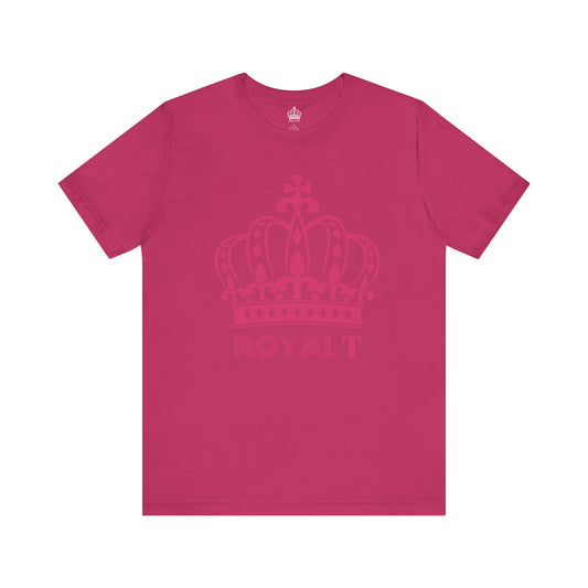 Berry Pink - Unisex Jersey Short Sleeve T Shirt - Berry Pink Royal T