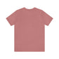 Unisex Jersey Short Sleeve Heather Mauve T Shirt