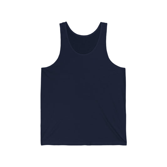 Navy Blue Jersey Tank Top - Unisex