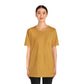 Unisex Jersey Short Sleeve Heather Mustard T Shirt