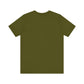 Olive Green - Unisex Jersey Short Sleeve T Shirt - Olive Green Royal T