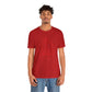 Red - Unisex Jersey Short Sleeve T Shirt - Red Royal T