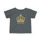 Babies Fine Jersey Tee- Yellow Royal T Logo