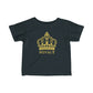 Babies Fine Jersey Tee- Yellow Royal T Logo