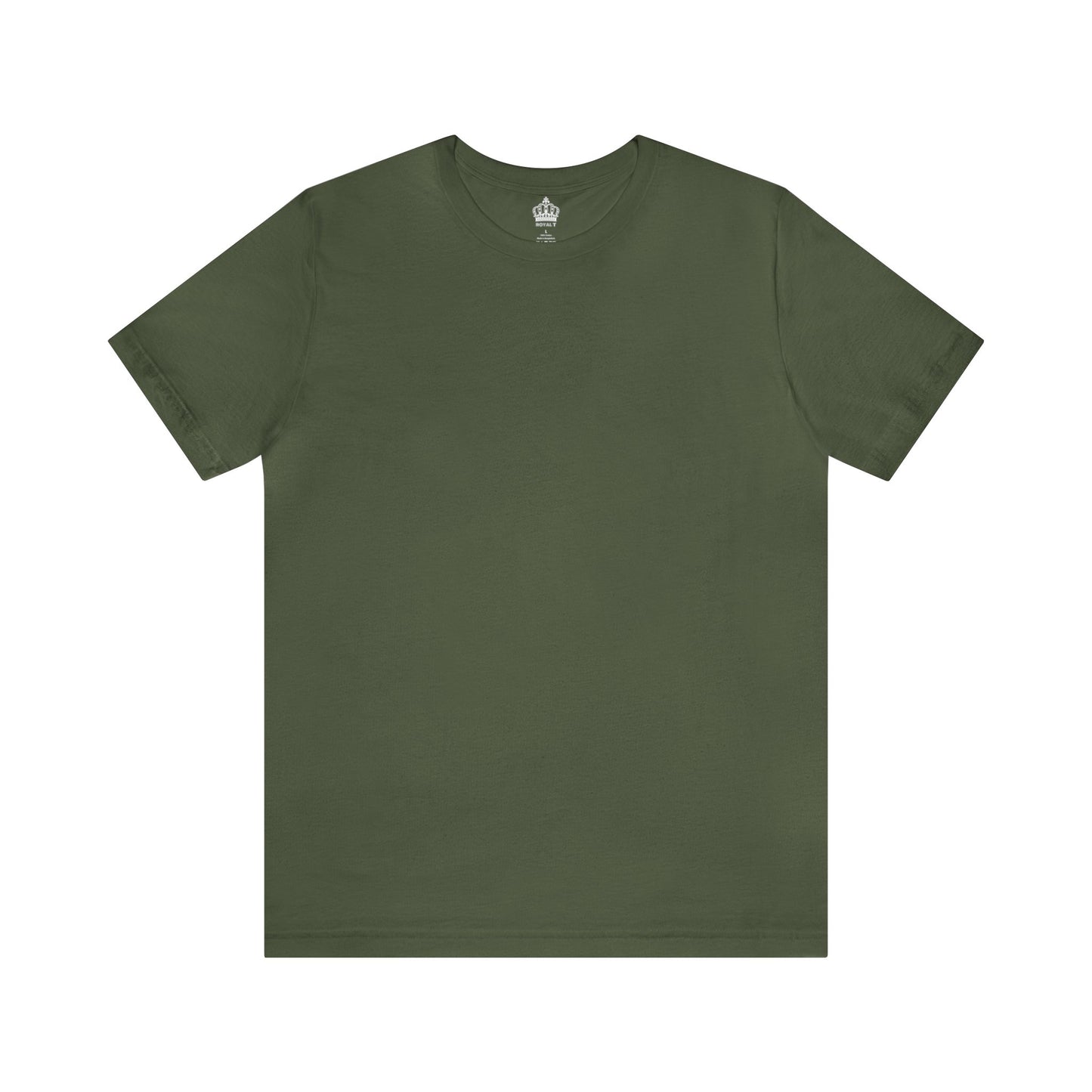 Unisex Jersey Short Sleeve Military Green T Shirt