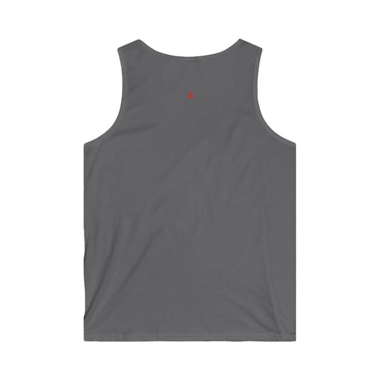 Men's Charcoal Grey Softstyle Tank Top