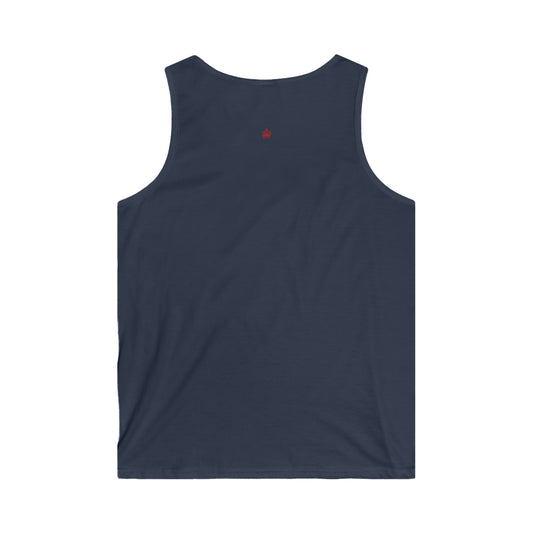 Men's Navy Blue Softstyle Tank Top