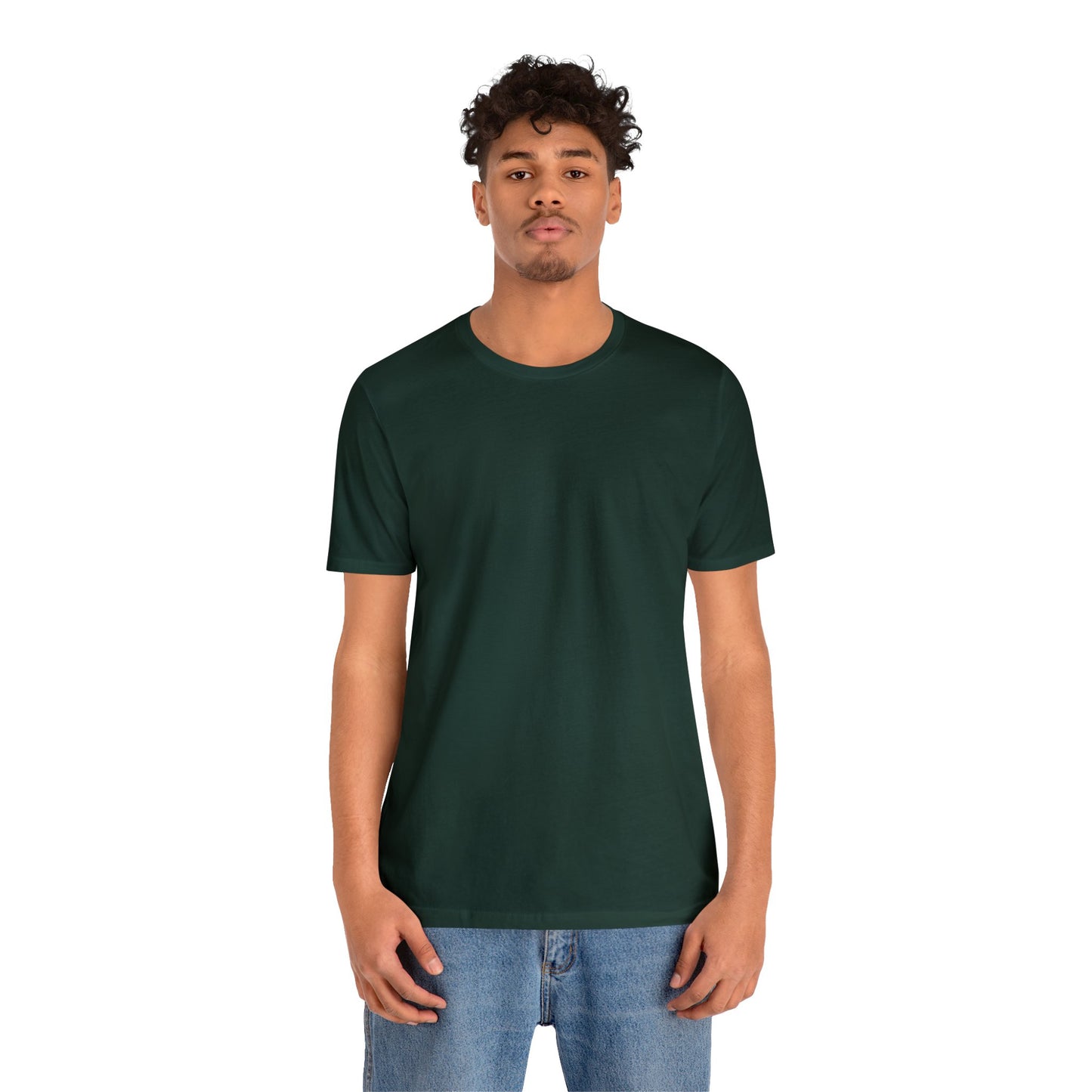 Unisex Jersey Short Sleeve Forest Green T Shirt