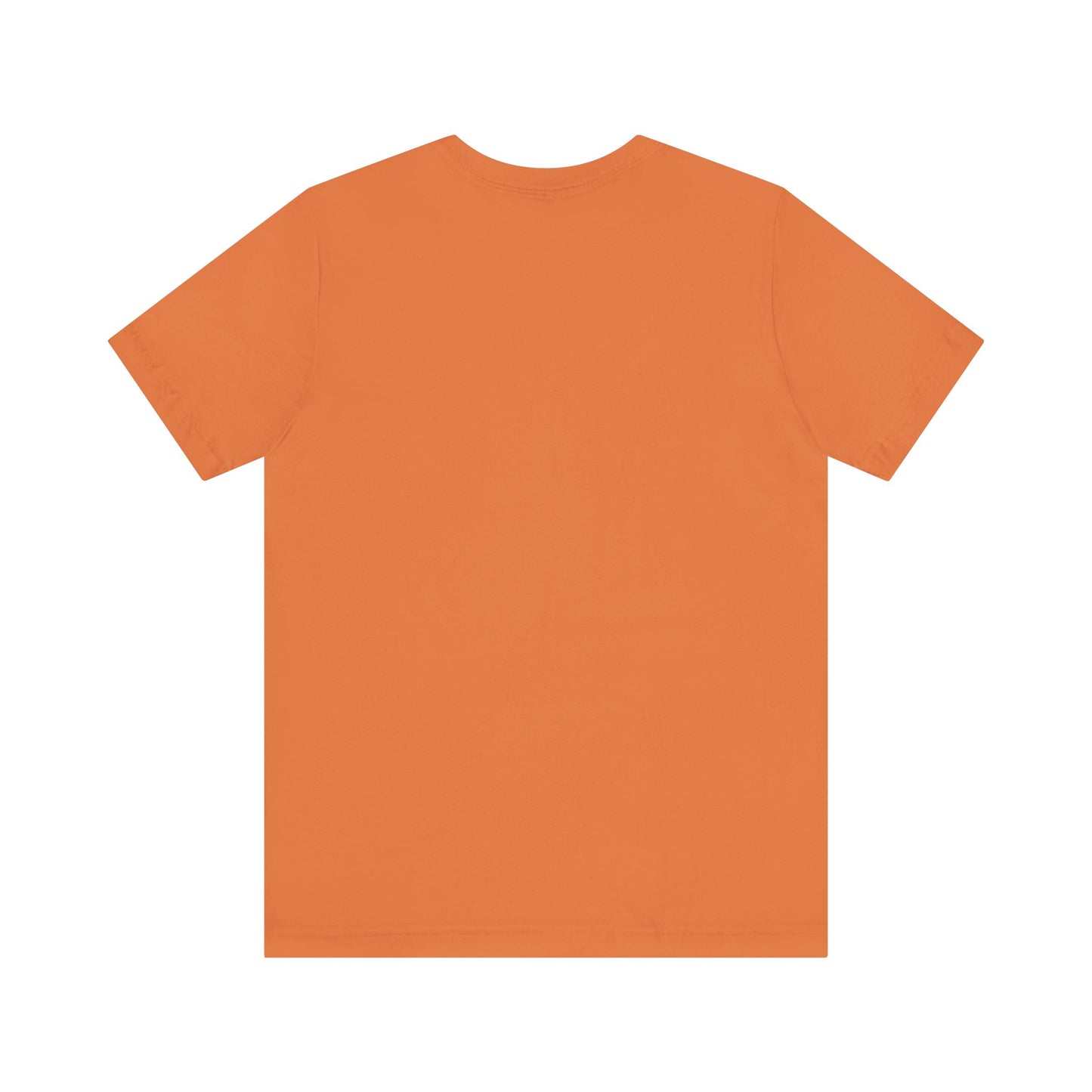 Burnt Orange - Unisex Jersey Short Sleeve T Shirt - Orange Royal T