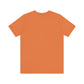 Burnt Orange - Unisex Jersey Short Sleeve T Shirt - Orange Royal T