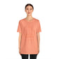 Sunset Pink - Unisex Jersey Short Sleeve T Shirt - Sunset Pink Royal T