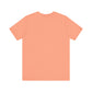 Sunset Pink - Unisex Jersey Short Sleeve T Shirt - Sunset Pink Royal T