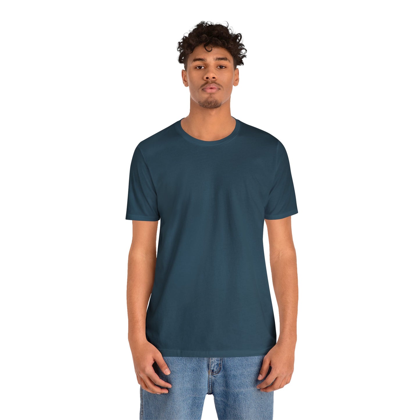 Unisex Jersey Short Sleeve Deep Teal T Shirt