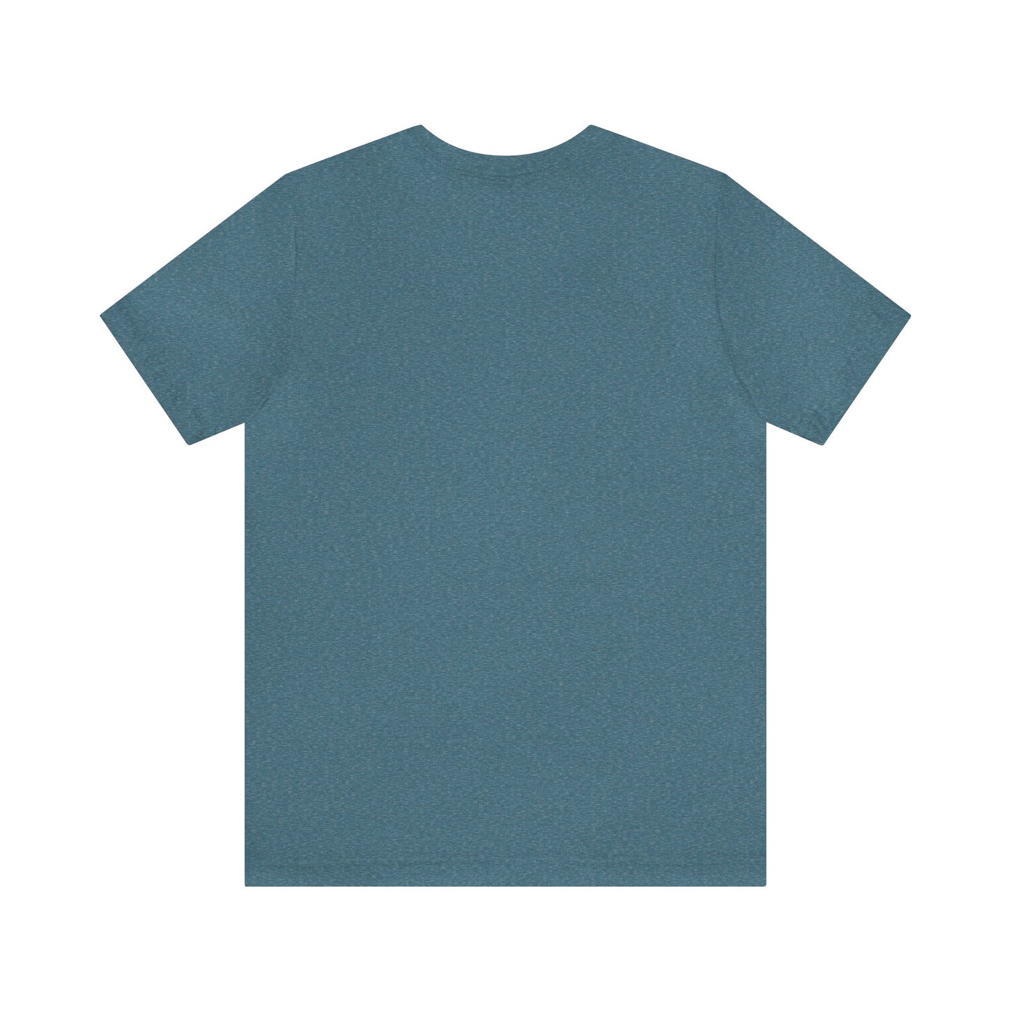 Unisex Jersey Short Sleeve Heather Deep Teal T Shirt