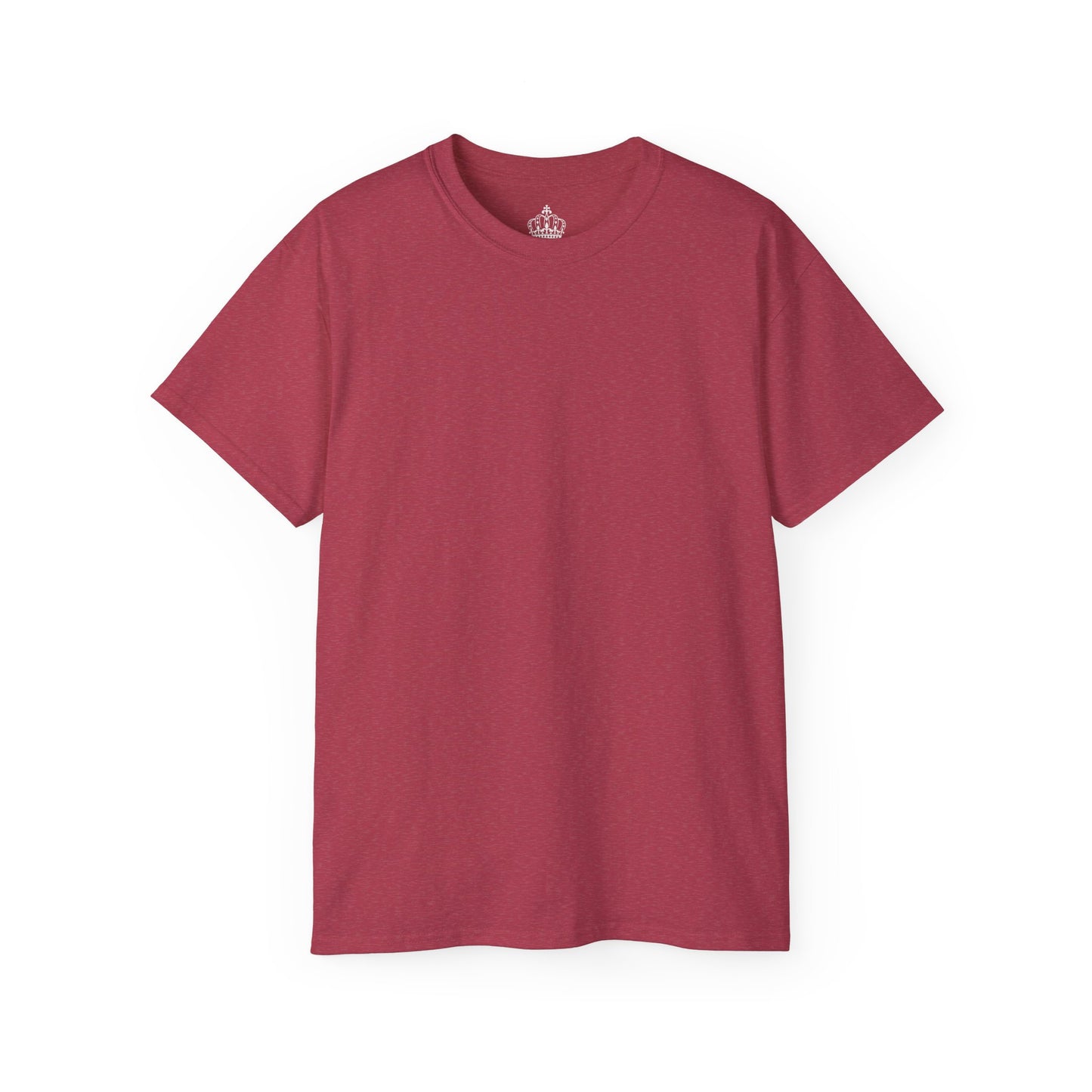 Heather Cardinal Red Unisex Ultra Cotton Tee