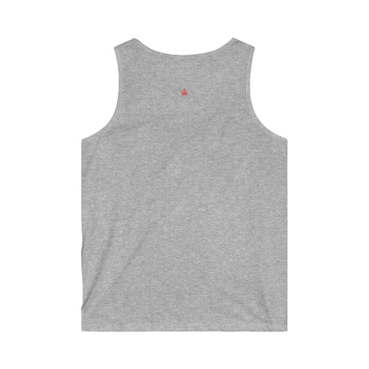 Men's Sports Grey Softstyle Tank Top