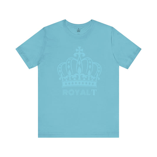 Turquoise Blue - Unisex Jersey Short Sleeve T Shirt - Light Blue Royal T