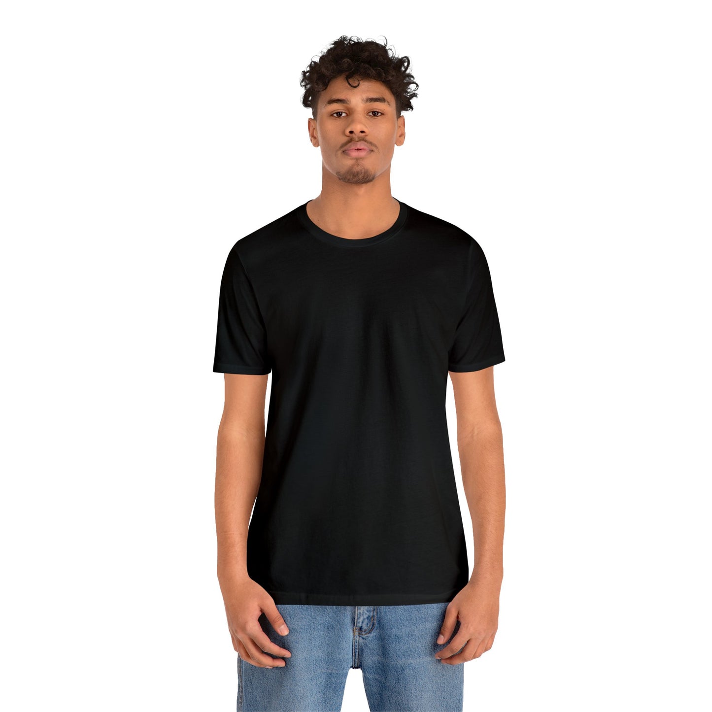 Unisex Jersey Short Sleeve Black T Shirt